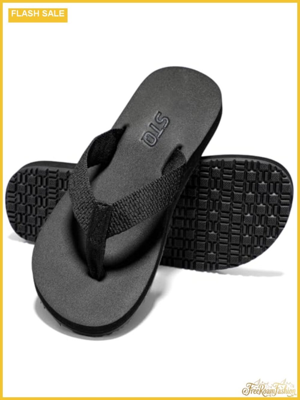 Arch Support Flip Flops Thong Sandals Yoga Mat Footbed Non-Slip
